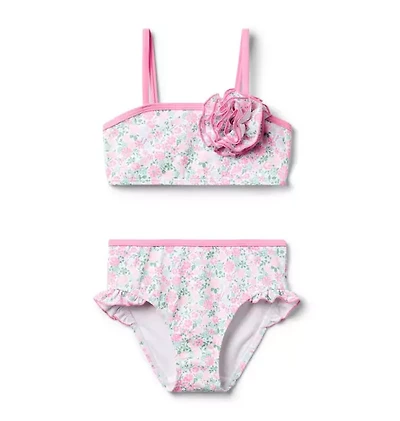 Recycled Ditsy Floral 2-Piece Swimsuit