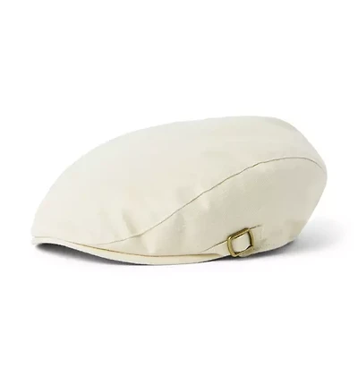 Linen-Cotton Newsboy Cap
