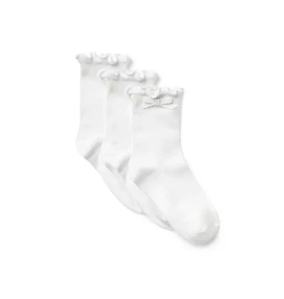 Bow Sock 3-Pack