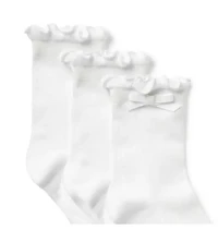 Bow Sock 3-Pack