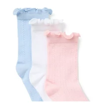 Pointelle Sock 3-Pack
