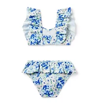 Recycled Floral Sweetheart 2-Piece Swimsuit