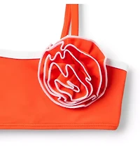 Recycled Rosette 2-Piece Swimsuit