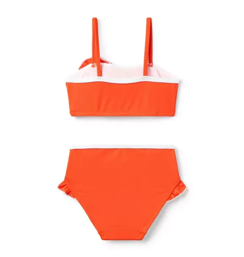 Recycled Rosette 2-Piece Swimsuit