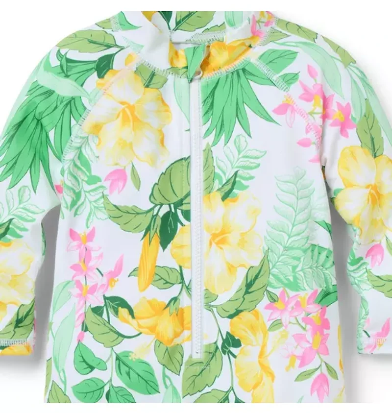 Baby Recycled Tropical Floral Swimsuit