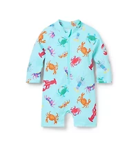 Baby Recycled Shellfish Rash Guard Swimsuit