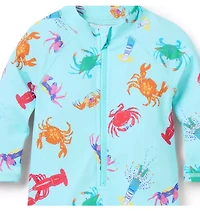 Baby Recycled Shellfish Rash Guard Swimsuit