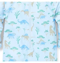 Baby Recycled Dinosaur Rash Guard Swimsuit