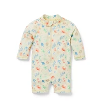 Baby Recycled Sea Friends Rash Guard Swimsuit