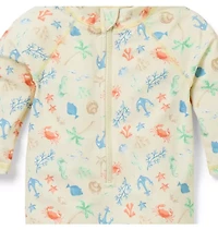 Baby Recycled Sea Friends Rash Guard Swimsuit