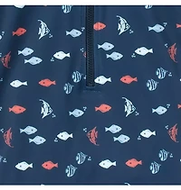 Baby Recycled Fish Rash Guard Swimsuit