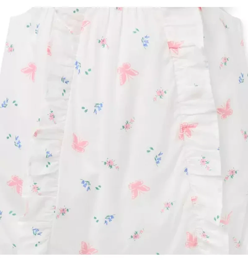 Baby Butterfly Ruffle Romper