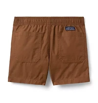 Poplin Pull-On Short