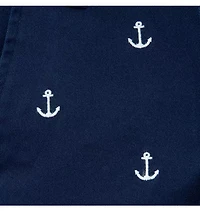 Embroidered Anchor Twill Short