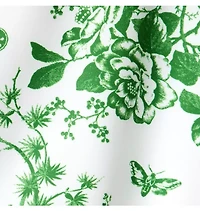 Recycled Floral Toile Ruffle Swimsuit