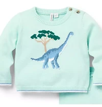 Baby Dinosaur Matching Sweater Set