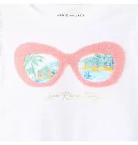 Sunglasses Ruffle Tee