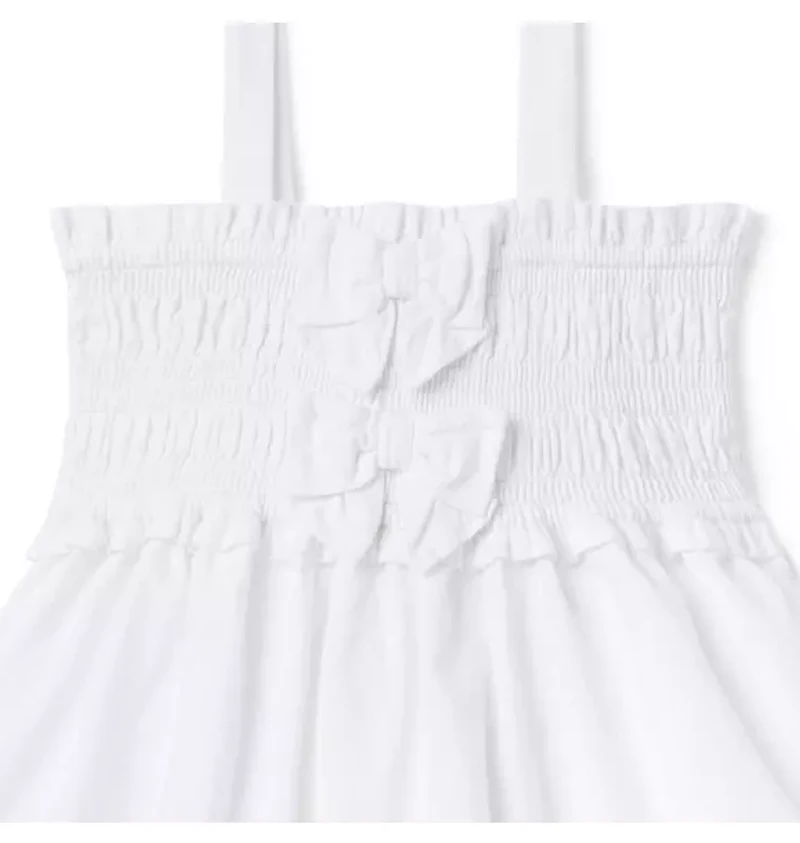 The Seersucker Bow Dress