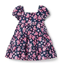 Floral Puff Sleeve Dress