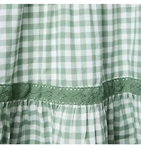 Gingham Ruffle Dress
