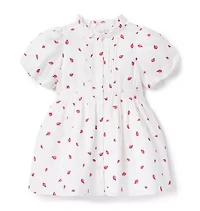 The Ladybug Pintuck Dress