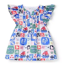 The Nautical Pintuck Dress