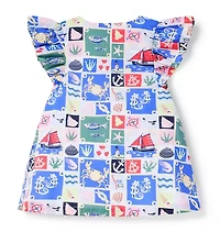 The Nautical Pintuck Dress