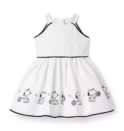 PEANUTS™ Snoopy Tennis Border Dress