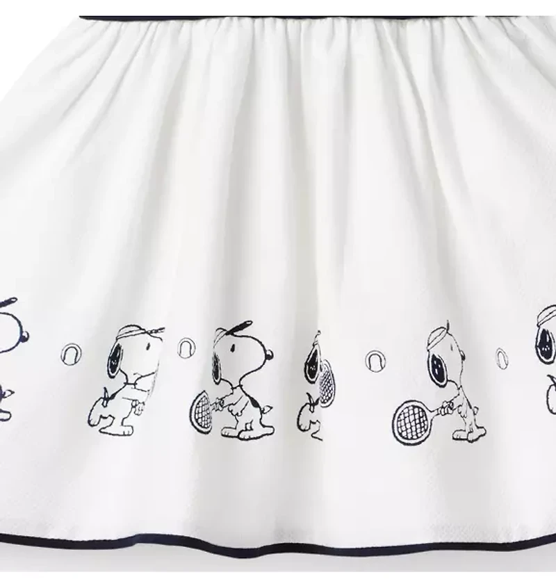 PEANUTS™ Snoopy Tennis Border Dress