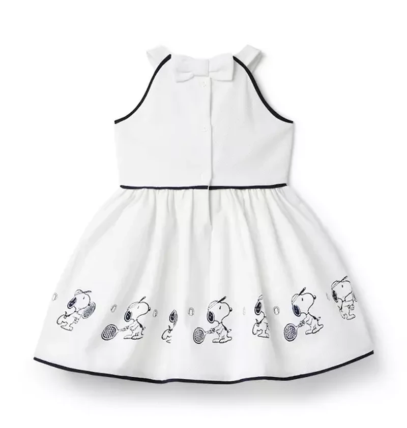 PEANUTS™ Snoopy Tennis Border Dress
