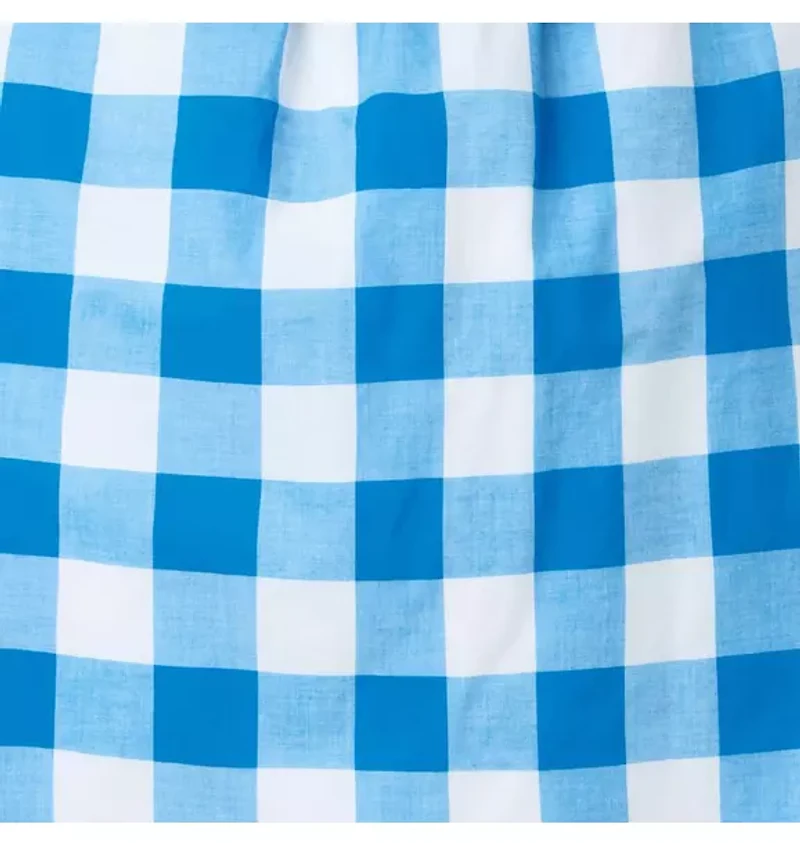 Gingham Ruffle Dress