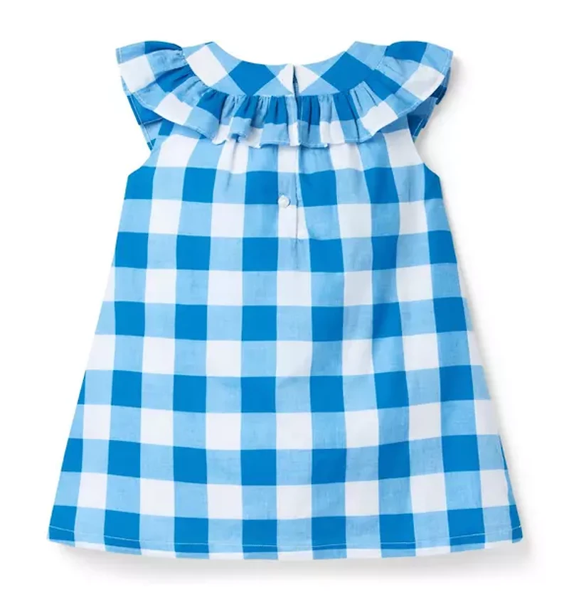 Gingham Ruffle Dress
