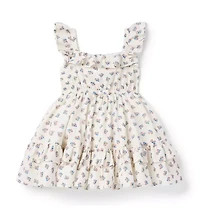 Ditsy Floral Ruffle Dress