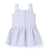 The Tweed Bow Strap Dress