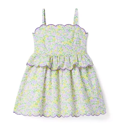 The Floral Peplum Dress