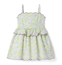 The Floral Peplum Dress