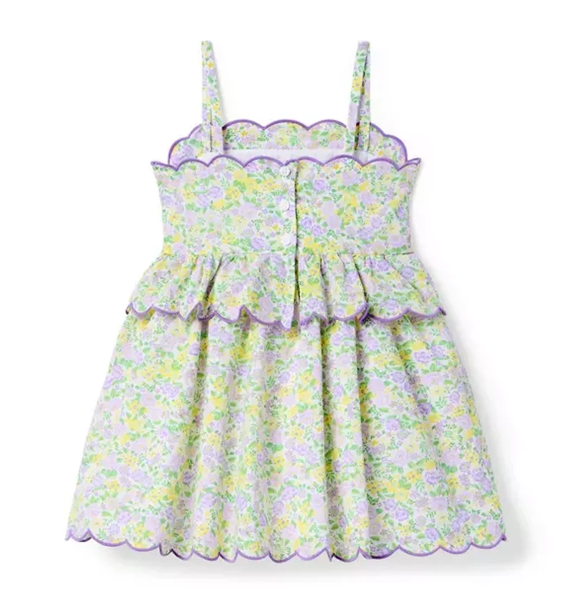 The Floral Peplum Dress