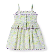 The Floral Peplum Dress