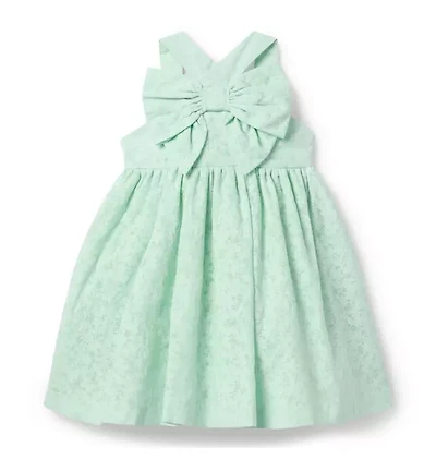 Floral Halter Bow Dress