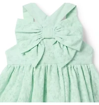 Floral Halter Bow Dress