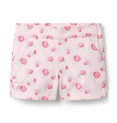 Floral Canvas Short
