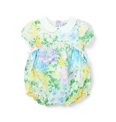 The Spring Garden Matching Baby Romper