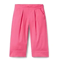 Wide Leg Twill Pant