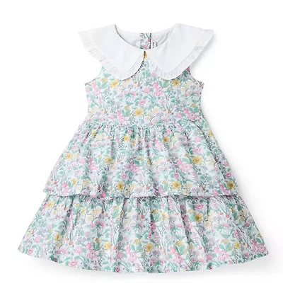 The Floral Collared Matching Dress