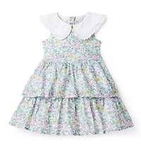 The Floral Collared Matching Dress