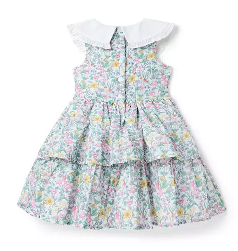 The Floral Collared Matching Dress