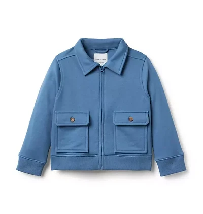 The French Terry Chore Jacket