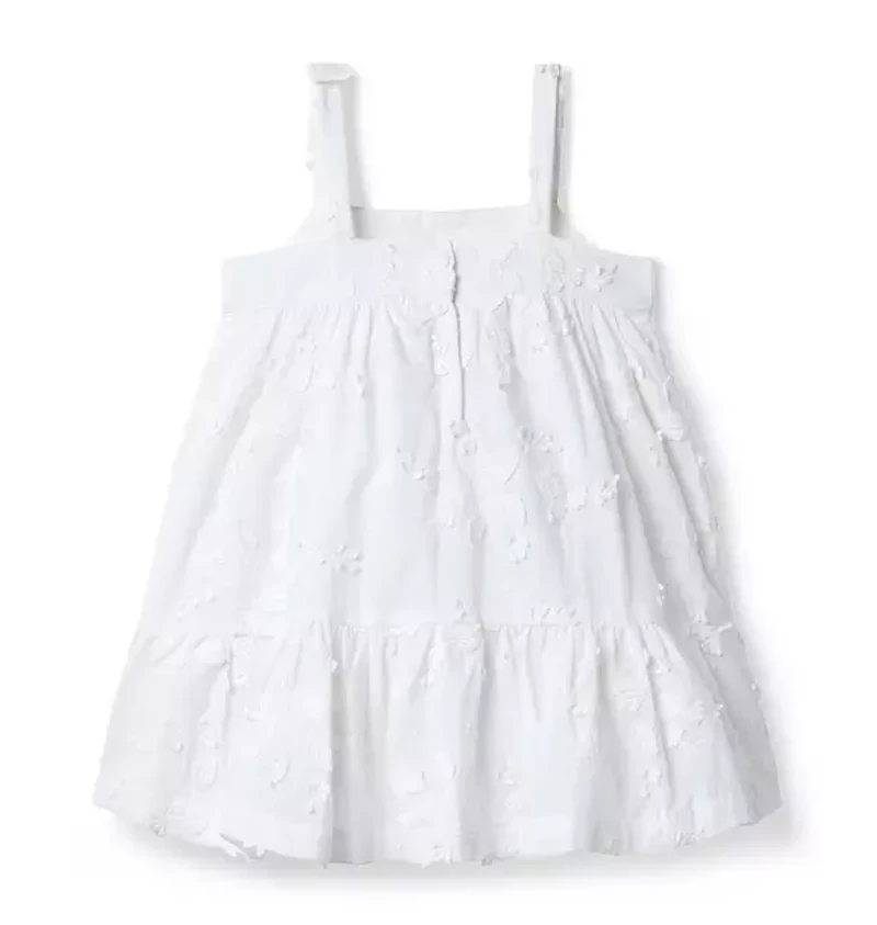 Embroidered Floral Dress