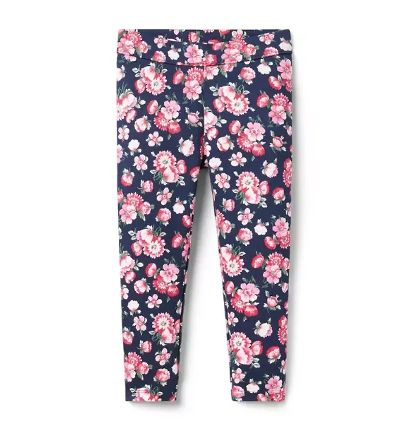 Floral Ponte Pant