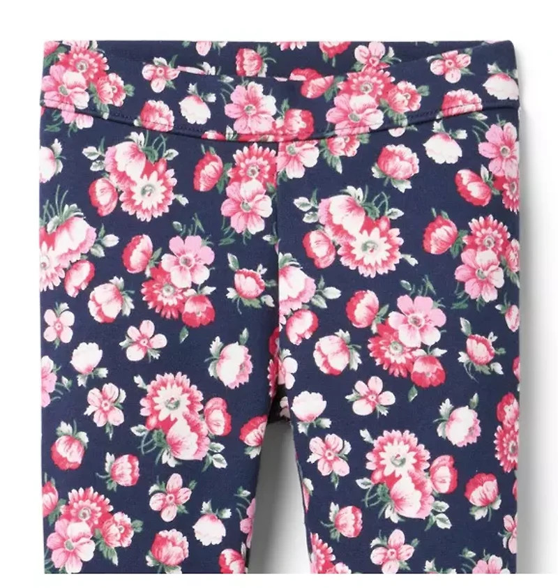 Floral Ponte Pant